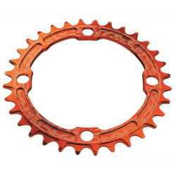 Race Face Single Narrow Wide Chainring - 104 X 30T, Orange