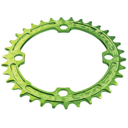 Race Face Single Narrow Wide Chainring - 104 X 34T, Green