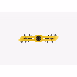 Race Face Chester Pedal bicycle pedal Black, Yellow