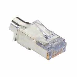 Black Box C6EZSP-50PAK, RJ-45, Nickel, 50 pc(s)