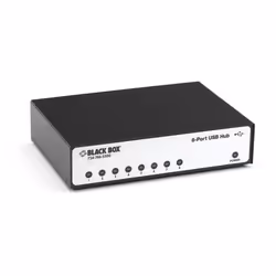Black Box IC1023A, Black, 8- DB9 M, 1- USB, 0 - 70 °C, 10 - 90 °C, 38 mm