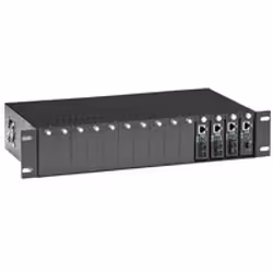 Black Box LHGC-RACK, 100BASE-FX, Cat5, 100 m, Black, Wired, 100 - 240 V