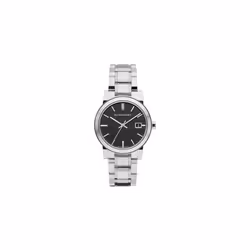 Burberry The City Watch Ladies Silver/Black BU9101