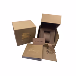 Burberry The City Watch Ladies Petite Black Leather BU9206