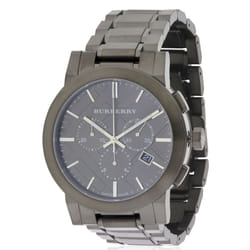 Burberry Gray Ion Chronograph Mens Watch BU9354