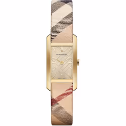 NEW Burberry BU9509 Pioneer Gold Dial Gold Ion-plated Ladies Watch UK SELLER