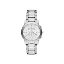 Burberry BU9750 City Chronograph Silver Dial Ladies Watch