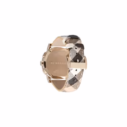 Burberry The City Watch Men's Haymarket Leather BU9752