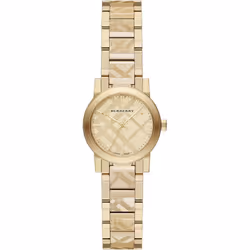 Burberry BU9234 Women's Swiss Gold Ion-Plated Stainless Steel Watch UK SELLER