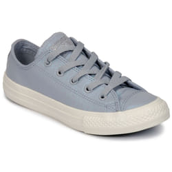 Converse All Star OX 661873C Wolf Grey/Black/Egret Kids UK 10-5 - UK 3-EU 35.5-US 3Y