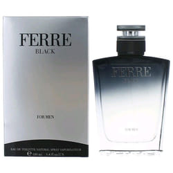 Gianfranco Ferre Black Eau de Toilette Spray for Men, 3.4 Ounce
