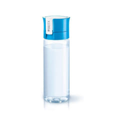 BRITA Water Filter Bottle, Compatible with BRITA Microdisc, Filters As You Drink - Blue