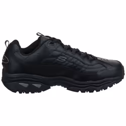 Skechers Men's Energy Afterburn Lace-Up Sneaker  Black/Grey  10.5