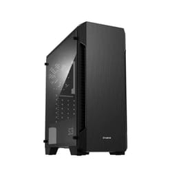 Zalman - S3 - ATX Mid-Tower PC Case - Full Acrylic Side Panel - 3x Cas