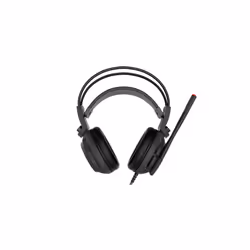 MSI DS502 7.1 Virtual Surround Sound Gaming Headset 'Black with Ambient Dragon Logo, Wired USB connector, 40mm Drivers, inline Smart Audio Controller, Ergonomic Design' - Additional view 6