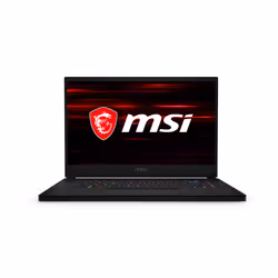 MSI Gaming GS66 10SFS-037 Stealth Intel® Core™ i7 i7-10750H Laptop 39.6 cm (15.6") Full HD 32 GB DDR4-SDRAM 512 GB SSD NVIDIA GeForce RTX 2070 SUPER Wi-Fi 6 (802.11ax) Windows 10 Pro Black