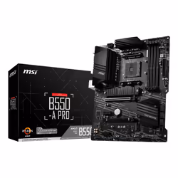 MSI B550-A PRO motherboard AMD B550 Socket AM4 ATX - Additional view 5