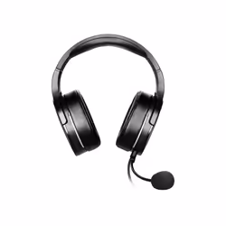 MSI IMMERSE GH20 Gaming Headset '3.5mm inline with audio splitter accessory, Black, 40mm Drivers, Unidirectional Mic, PC & Cross-Platform Compatibility' - Additional view 4