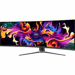 MSI MPG 491CQPX QD-OLED computer monitor 124.5 cm (49") 5120 x 1440 pixels Dual QHD Black - Additional view 2