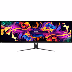 MSI MPG 491CQPX QD-OLED computer monitor 124.5 cm (49") 5120 x 1440 pixels Dual QHD Black - Additional view 4