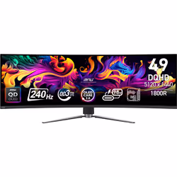 MSI MPG 491CQPX QD-OLED computer monitor 124.5 cm (49") 5120 x 1440 pixels Dual QHD Black - Additional view 8