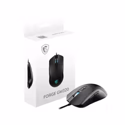 MSI FORGE GM320 mouse Gaming Ambidextrous USB Type-A Optical 12800 DPI - Additional view 5
