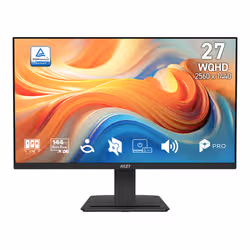 MSI Pro MP273Q E14 computer monitor 68.6 cm (27") 2560 x 1440 pixels Wide Quad HD Black - Additional view 2