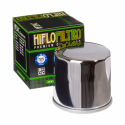 Hiflofiltro Oil Filter Chrome - HF204C