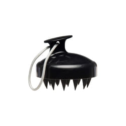 Diane Men's Scalp Massage and Shampoo Brush with Soft Silicone Bristles  Exfoliates and Cleanses Scalp  Promotes Scalp Circulation  Evenly Distributes