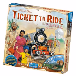 Days of Wonder Ticket to Ride India, Board game, Tile-based
