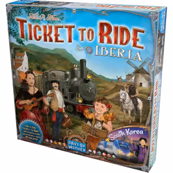 Ticket To Ride Map Collection 8 Iberia & South Korea Board Game