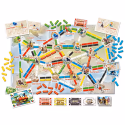 Days of Wonder Ticket to Ride - First Journey Europe Board game Strategy