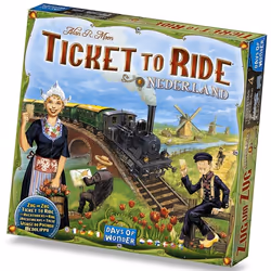 Asmodee Ticket to Ride Map Collection #4 Nederland, Any gender