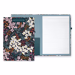 Kate Spade New York Clipboard Folio with Low Profile Clip Professional Padfolio Includes Lined Notepad Pen Loop and Pocket ...