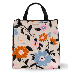 Kate Spade New York Cute Lunch Bag for Women  Large Capacity Lunch Tote  Adult Lunch Box with Silver Thermal Insulated Interior