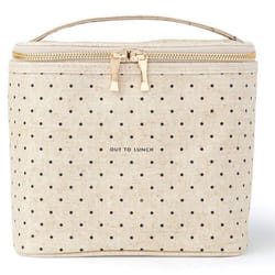 Kate Spade New York Lunch Tote Deco Dots (Out To Lunch) Canvas