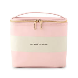 Kate Spade New York Insulated Lunch Tote, Blush Rugby Stripe