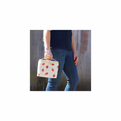 Kate Spade New York Insulated Lunch Tote  Small Lunch Cooler  Cute Lunch Bag for Women  Thermal Bag with Double Zipper Close and