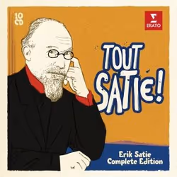 Warner Music Erik Satie - Satie: The Complete Works, 10CD, Classic, CD, Erik Satie, Physical media, Adult, 10 discs