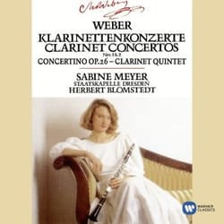 Warner Music Original Jackets - Weber: Clarinet Concertos 1 & 2 / Concertino in E flat / Clarinet Quintet, CD Classic