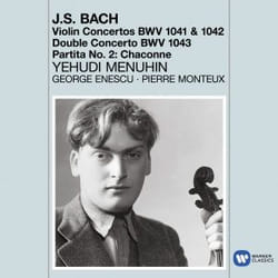 Warner Music Yehudi Menuhin - Bach: Violin Concertos - Chaconne, CD Classic