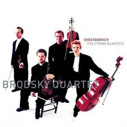 Warner Music Brodsky Quartet - Shostakovich: Complete String Quartets, 6CD CD Classic