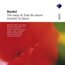 Warner Music John Eliot Gardiner - Händel: The Ways of Zion do Mourn & Te Deum, 'Utrecht', CD Classic