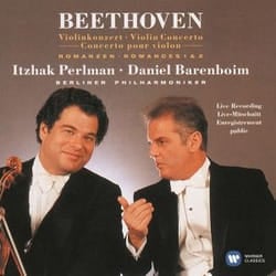Warner Music Itzhak Perlman - Beethoven: Violin Concerto & 2 Romances, CD Classic