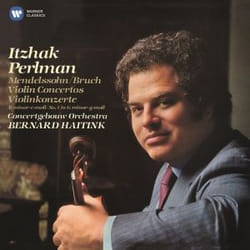 Warner Music Itzhak Perlman - Mendelssohn: Violin Concerto No. 2 - Bruch: Violin Concerto No. 1, CD Classic