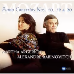 Warner Music Martha Argerich - Mozart: Piano Concertos No. 10, 19 & 20, CD, Classic, CD, Martha Argerich, Physical media, Adu ...