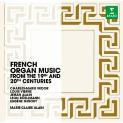 Warner Music Marie-Claire Alain - French Organ Music from the 19th & 20th Centuries: Toccatas, CD Classic