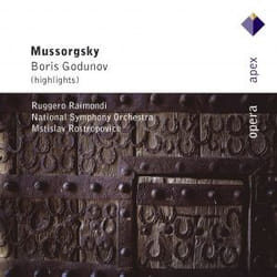 Warner Music Mstislav Rostropovich - Boris Godunov (Highlights), CD Classic