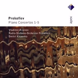 Warner Music Vladimir Krainev - Prokofiev: Piano Concertos Nos 1 - 5, 2CD, Classic, CD, Vladimir Krainev, Physical media, Adu ...