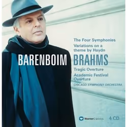 Warner Music Daniel Barenboim - Brahms: Symphonies Nos 1 - 4 & Orchestral Works, 4CD, Classic, CD, Daniel Barenboim, Physical ...